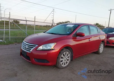 2013 Nissan Sentra S z USA, uszkodzony, nr VIN 3N1AB7AP8DL747005